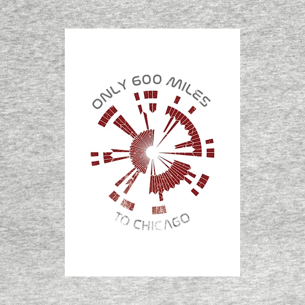 JPL/NASA Perseverance Parachute "600 miles to Chicago" Request Poster #8 by Walford-Designs